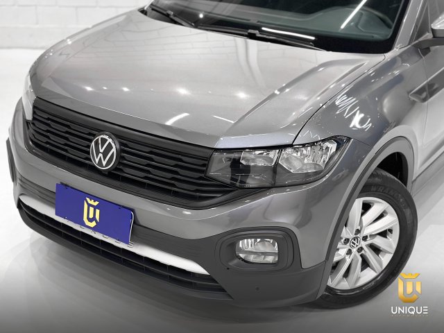 Volkswagen T-cross 1.0 200 TSI TOTAL FLEX AUTOMÁTICO 2024 cinza à venda na Unique Automóveis em Indaiatuba — foto 3