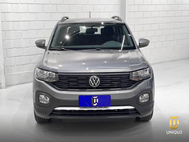 Volkswagen T-cross 1.0 200 TSI TOTAL FLEX AUTOMÁTICO 2024 cinza à venda na Unique Automóveis em Indaiatuba — foto 4