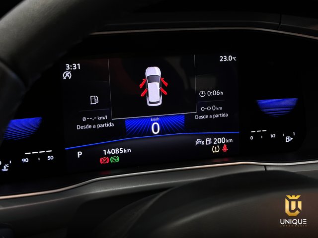 Volkswagen T-cross 1.0 200 TSI TOTAL FLEX AUTOMÁTICO 2024 cinza à venda na Unique Automóveis em Indaiatuba — foto 10