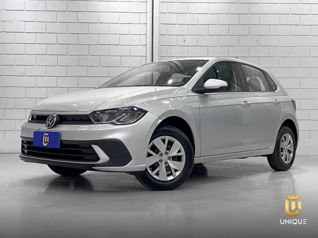 Volkswagen Polo 1.0 MPI MANUAL 2023 prata à venda na Unique Automóveis em Indaiatuba — foto 2