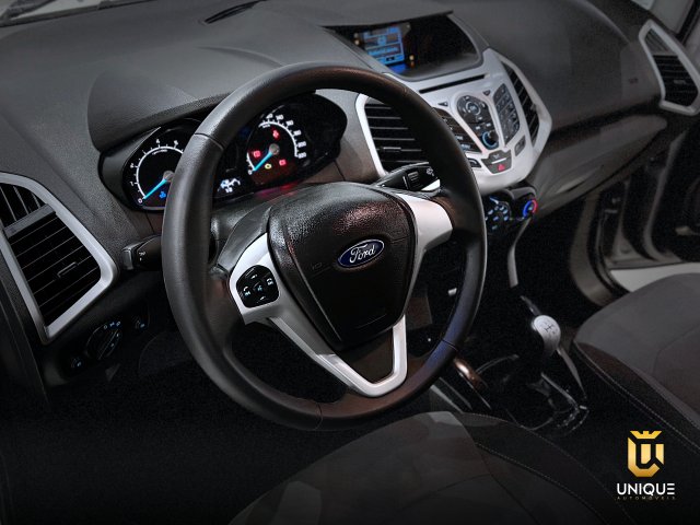 Ford Ecosport 1.6 FREESTYLE 16V FLEX 4P MANUAL 2012/2013 prata à venda na Unique Automóveis em Indaiatuba — foto 14