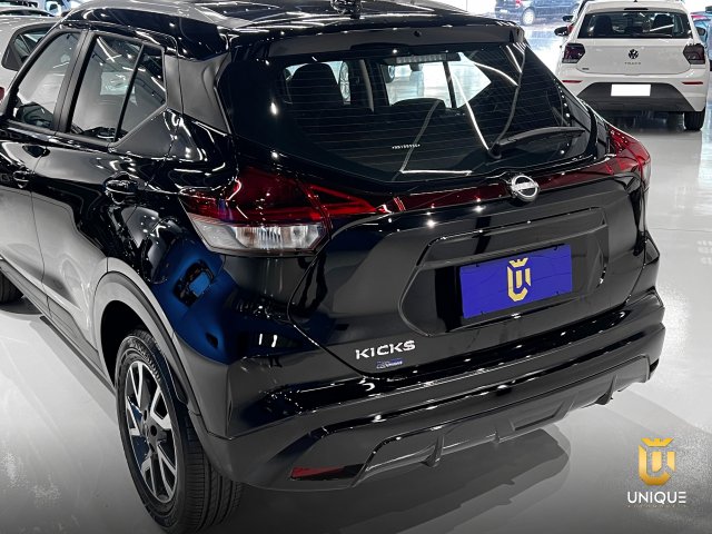 Nissan Kicks 1.6 16V FLEXSTART SENSE XTRONIC 2024 preto à venda na Unique Automóveis em Indaiatuba — foto 9