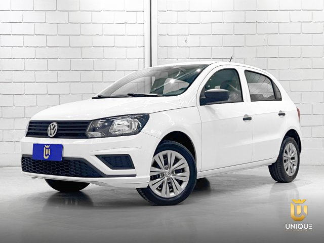 Volkswagen Gol 1.0 12V MPI TOTALFLEX 4P MANUAL 2022/2023 branco à venda na Unique Automóveis em Indaiatuba — foto 2