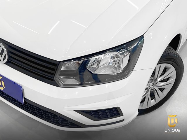 Volkswagen Gol 1.0 12V MPI TOTALFLEX 4P MANUAL 2022/2023 branco à venda na Unique Automóveis em Indaiatuba — foto 3