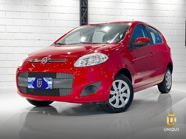 Fiat Palio 1.0 MPI ATTRACTIVE 8V FLEX 4P MANUAL 2017 vermelho à venda na Unique Automóveis em Indaiatuba — foto 2