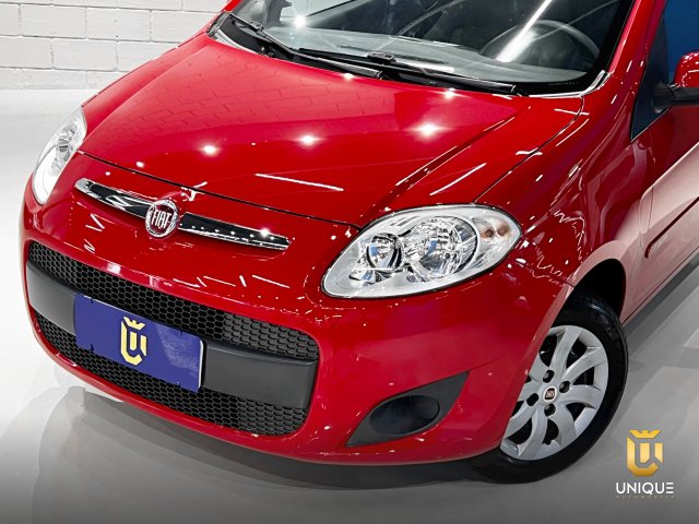 Fiat Palio 1.0 MPI ATTRACTIVE 8V FLEX 4P MANUAL 2017 vermelho à venda na Unique Automóveis em Indaiatuba — foto 3