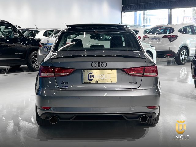 Audi A3 2.0 TFSI SEDAN AMBITION 16V GASOLINA 4P S-TRONIC 2018 cinza à venda na Unique Automóveis em Indaiatuba — foto 5