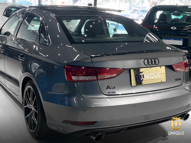 Audi A3 2.0 TFSI SEDAN AMBITION 16V GASOLINA 4P S-TRONIC 2018 cinza à venda na Unique Automóveis em Indaiatuba — foto 6