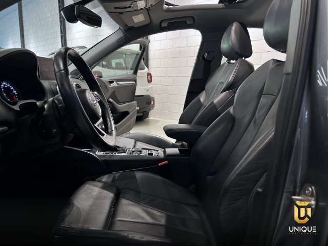 Audi A3 2.0 TFSI SEDAN AMBITION 16V GASOLINA 4P S-TRONIC 2018 cinza à venda na Unique Automóveis em Indaiatuba — foto 15