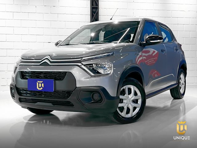 Citroën C3 1.0 FIREFLY FLEX LIVE PACK MANUAL 2024 cinza à venda na Unique Automóveis em Indaiatuba — foto 2