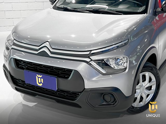 Citroën C3 1.0 FIREFLY FLEX LIVE PACK MANUAL 2024 cinza à venda na Unique Automóveis em Indaiatuba — foto 3