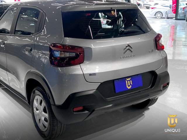 Citroën C3 1.0 FIREFLY FLEX LIVE PACK MANUAL 2024 cinza à venda na Unique Automóveis em Indaiatuba — foto 6