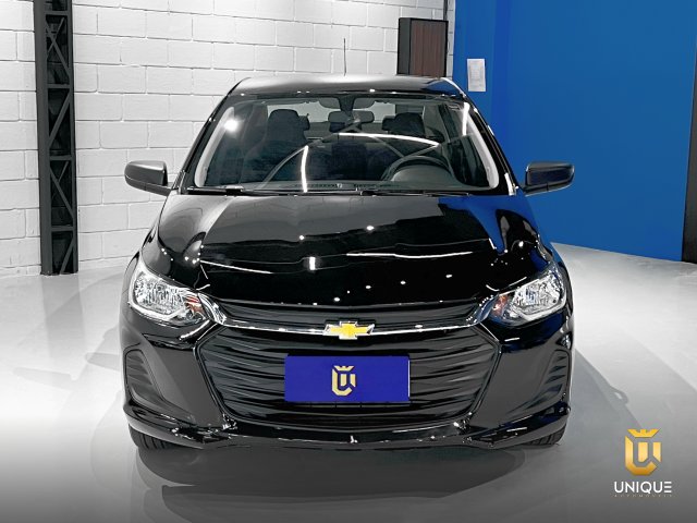 Chevrolet Onix 1.0 TURBO FLEX PLUS AUTOMATICO 2022/2023 preto à venda na Unique Automóveis em Indaiatuba — foto 4