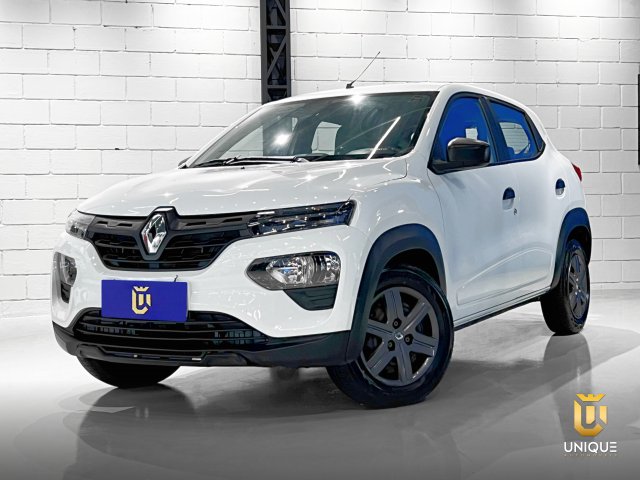 Renault Kwid 1.0 12V SCE FLEX ZEN MANUAL 2023/2024 branco à venda na Unique Automóveis em Indaiatuba — foto 2