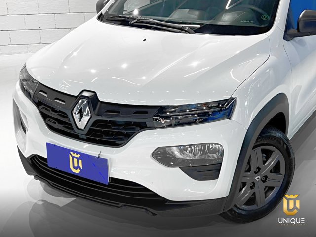 Renault Kwid 1.0 12V SCE FLEX ZEN MANUAL 2023/2024 branco à venda na Unique Automóveis em Indaiatuba — foto 3