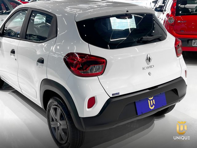 Renault Kwid 1.0 12V SCE FLEX ZEN MANUAL 2023/2024 branco à venda na Unique Automóveis em Indaiatuba — foto 6