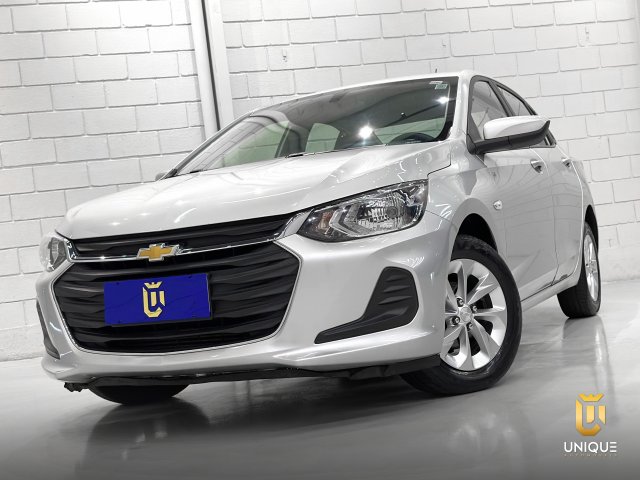 Chevrolet Onix 1.0 TURBO FLEX LT AUTOMATICO 2022 prata à venda na Unique Automóveis em Indaiatuba — foto 2