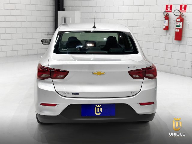Chevrolet Onix 1.0 TURBO FLEX LT AUTOMATICO 2022 prata à venda na Unique Automóveis em Indaiatuba — foto 4