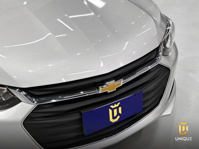 Chevrolet Onix 1.0 TURBO FLEX LT AUTOMATICO 2022 prata à venda na Unique Automóveis em Indaiatuba — foto 9