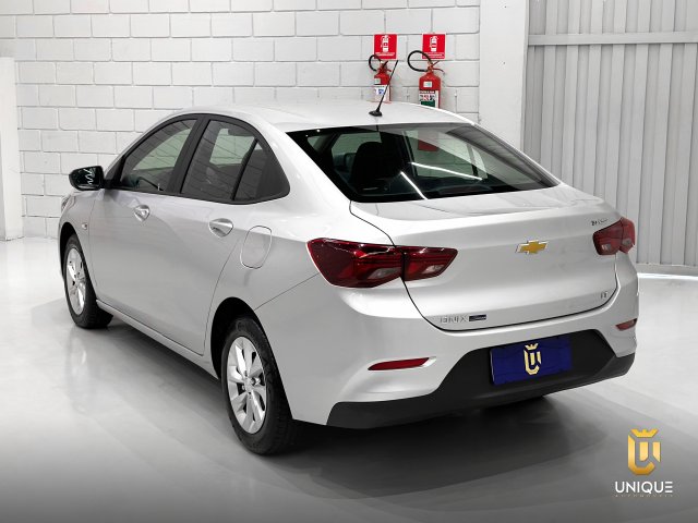 Chevrolet Onix 1.0 TURBO FLEX LT AUTOMATICO 2022 prata à venda na Unique Automóveis em Indaiatuba — foto 13