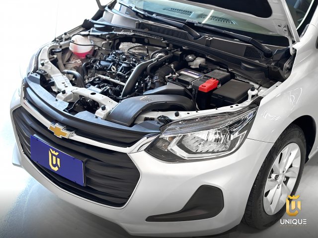 Chevrolet Onix 1.0 TURBO FLEX LT AUTOMATICO 2022 prata à venda na Unique Automóveis em Indaiatuba — foto 15