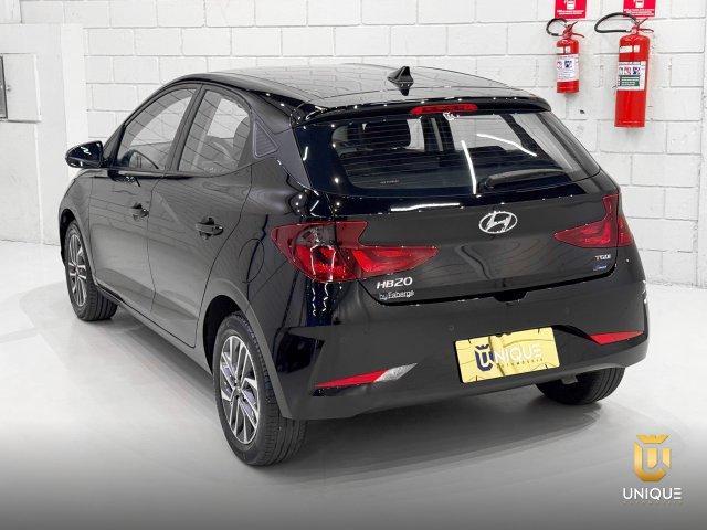 Hyundai Hb20 1.0 TGDI FLEX PLATINUM MANUAL 2021/2022 preto à venda na Unique Automóveis em Indaiatuba — foto 6