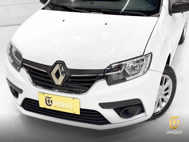 Renault Sandero 1.0 12V SCE FLEX LIFE MANUAL 2019/2020 branco à venda na Unique Automóveis em Indaiatuba — foto 3