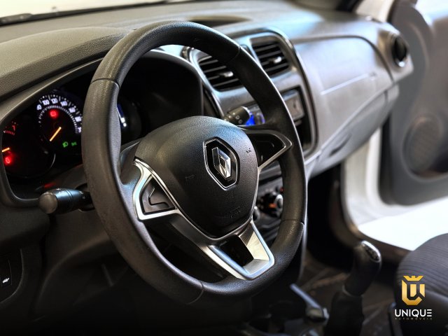 Renault Sandero 1.0 12V SCE FLEX LIFE MANUAL 2019/2020 branco à venda na Unique Automóveis em Indaiatuba — foto 16