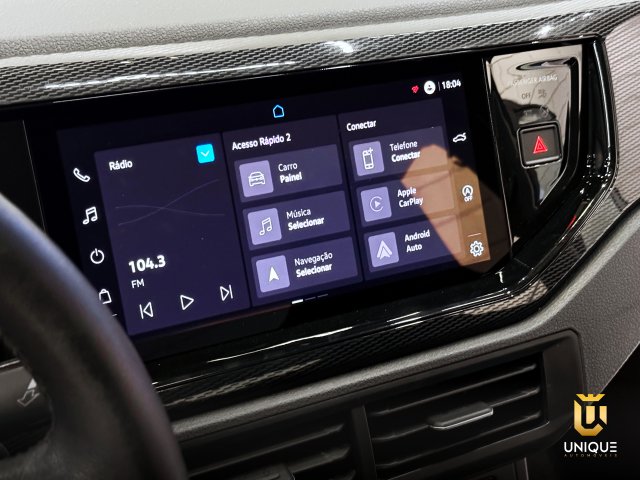 Volkswagen Virtus 1.0 170 TSI AUTOMÁTICO 2023/2024 branco à venda na Unique Automóveis em Indaiatuba — foto 14