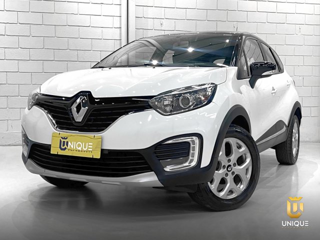 Renault Captur 1.6 16V SCE FLEX ZEN X-TRONIC 2018/2019 branco à venda na Unique Automóveis em Indaiatuba — foto 2