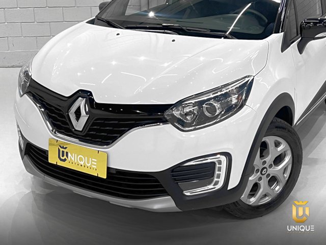 Renault Captur 1.6 16V SCE FLEX ZEN X-TRONIC 2018/2019 branco à venda na Unique Automóveis em Indaiatuba — foto 3