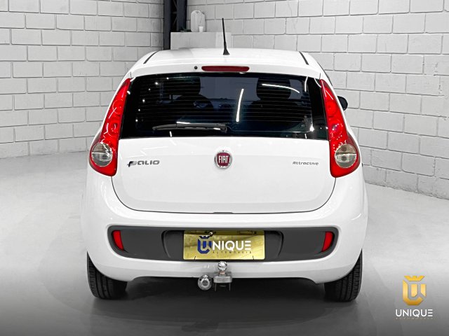 Fiat Palio 1.0 MPI ATTRACTIVE 8V FLEX 4P MANUAL 2014/2015 branco à venda na Unique Automóveis em Indaiatuba — foto 5