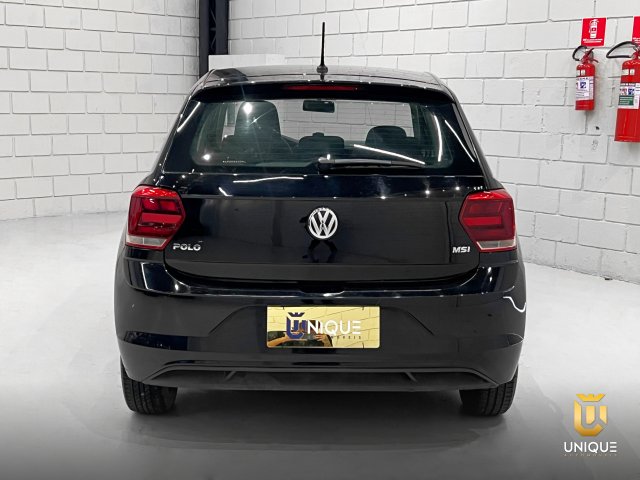 Volkswagen Polo 1.6 MSI TOTAL FLEX MANUAL 2019/2020 preto à venda na Unique Automóveis em Indaiatuba — foto 5