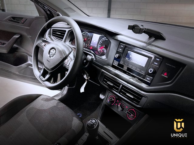 Volkswagen Polo 1.6 MSI TOTAL FLEX MANUAL 2019/2020 preto à venda na Unique Automóveis em Indaiatuba — foto 16