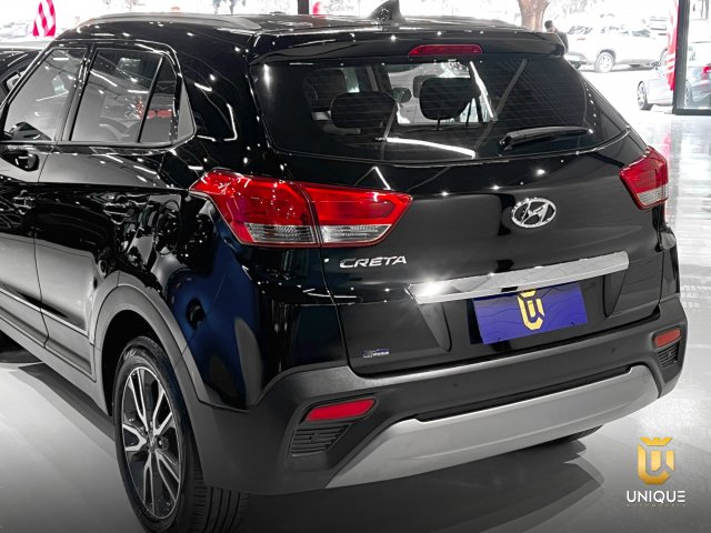 Hyundai Creta 1.6 16V FLEX PULSE AUTOMATICO 2017/2018 preto à venda na Unique Automóveis em Indaiatuba — foto 6