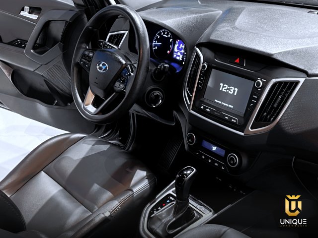 Hyundai Creta 1.6 16V FLEX PULSE AUTOMATICO 2017/2018 preto à venda na Unique Automóveis em Indaiatuba — foto 14