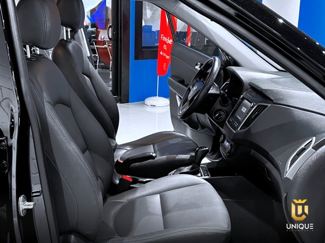 Hyundai Creta 1.6 16V FLEX PULSE AUTOMATICO 2017/2018 preto à venda na Unique Automóveis em Indaiatuba — foto 15