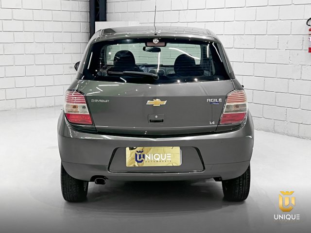 Chevrolet Agile 1.4 MPFI LTZ 8V FLEX 4P MANUAL 2010/2011 verde à venda na Unique Automóveis em Indaiatuba — foto 5