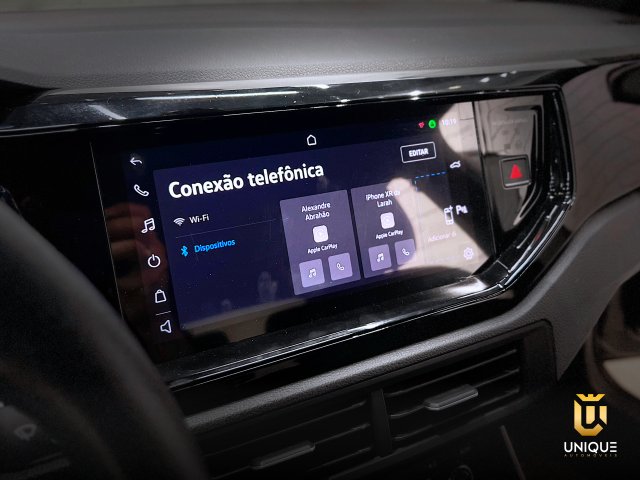 Volkswagen Nivus 1.0 200 TSI TOTAL FLEX HIGHLINE AUTOMÁTICO 2020/2021 cinza à venda na Unique Automóveis em Indaiatuba — foto 13