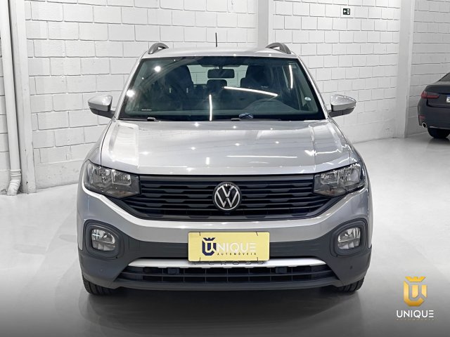 Volkswagen T-cross 1.0 200 TSI TOTAL FLEX AUTOMÁTICO 2023/2024 prata à venda na Unique Automóveis em Indaiatuba — foto 4
