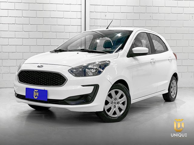 Ford Ka 1.0 TI-VCT FLEX SE MANUAL 2018/2019 branco à venda na Unique Automóveis em Indaiatuba — foto 2