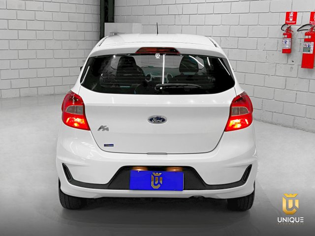 Ford Ka 1.0 TI-VCT FLEX SE MANUAL 2018/2019 branco à venda na Unique Automóveis em Indaiatuba — foto 5
