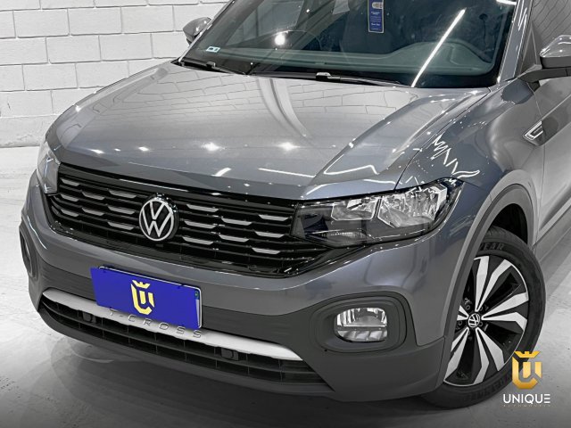 Volkswagen T-cross 1.0 200 TSI TOTAL FLEX COMFORTLINE AUTOMÁTICO 2023/2024 cinza à venda na Unique Automóveis em Indaiatuba — foto 3