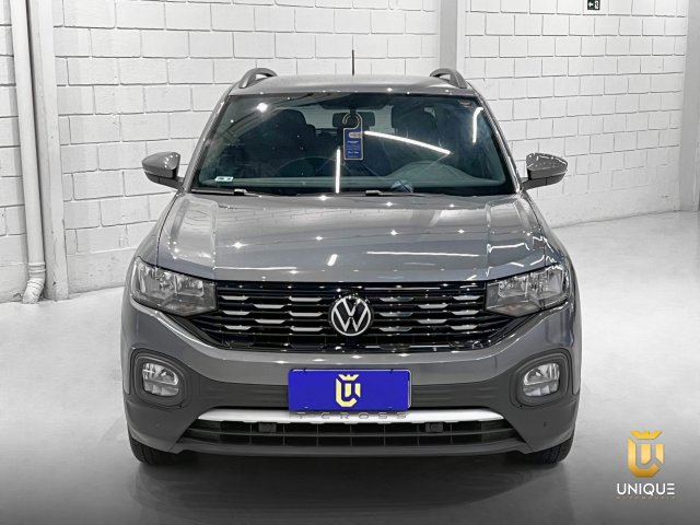 Volkswagen T-cross 1.0 200 TSI TOTAL FLEX COMFORTLINE AUTOMÁTICO 2023/2024 cinza à venda na Unique Automóveis em Indaiatuba — foto 4