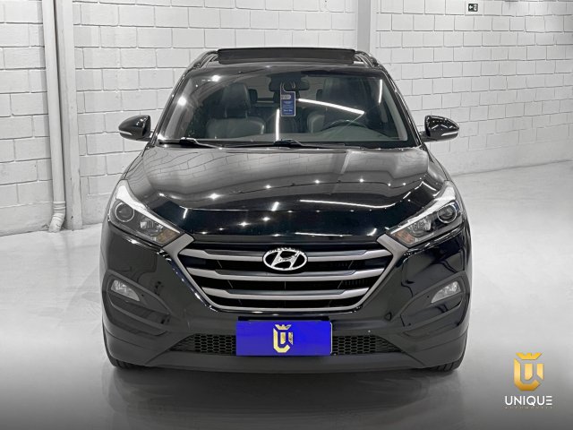 Hyundai Tucson 1.6 16V T-GDI GASOLINA GLS ECOSHIFT 2018/2019 preto à venda na Unique Automóveis em Indaiatuba — foto 4