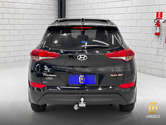 Hyundai Tucson 1.6 16V T-GDI GASOLINA GLS ECOSHIFT 2018/2019 preto à venda na Unique Automóveis em Indaiatuba — foto 5