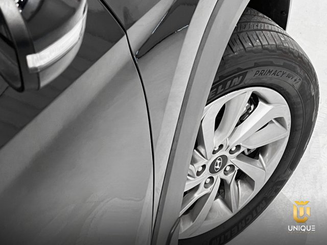 Hyundai Tucson 1.6 16V T-GDI GASOLINA GLS ECOSHIFT 2018/2019 preto à venda na Unique Automóveis em Indaiatuba — foto 7