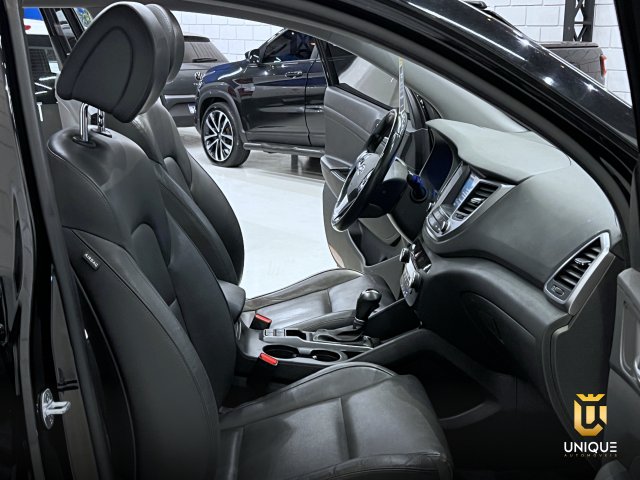 Hyundai Tucson 1.6 16V T-GDI GASOLINA GLS ECOSHIFT 2018/2019 preto à venda na Unique Automóveis em Indaiatuba — foto 19