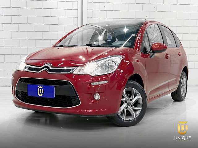 Citroën C3 1.5 TENDANCE 8V FLEX 4P MANUAL 2015 vermelho à venda na Unique Automóveis em Indaiatuba — foto 2