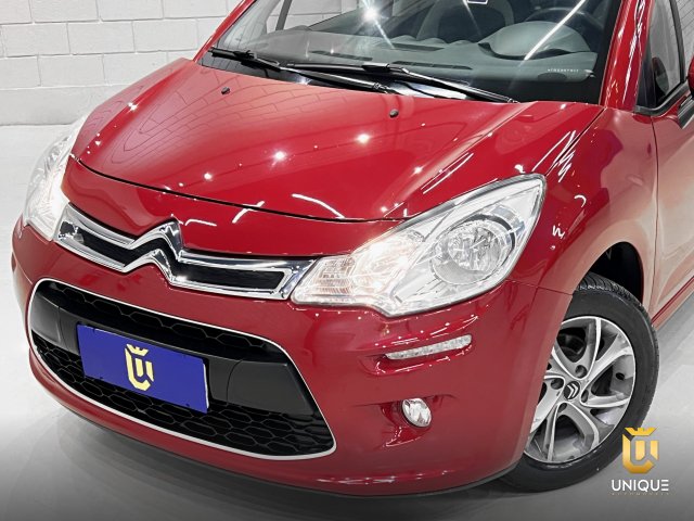 Citroën C3 1.5 TENDANCE 8V FLEX 4P MANUAL 2015 vermelho à venda na Unique Automóveis em Indaiatuba — foto 3